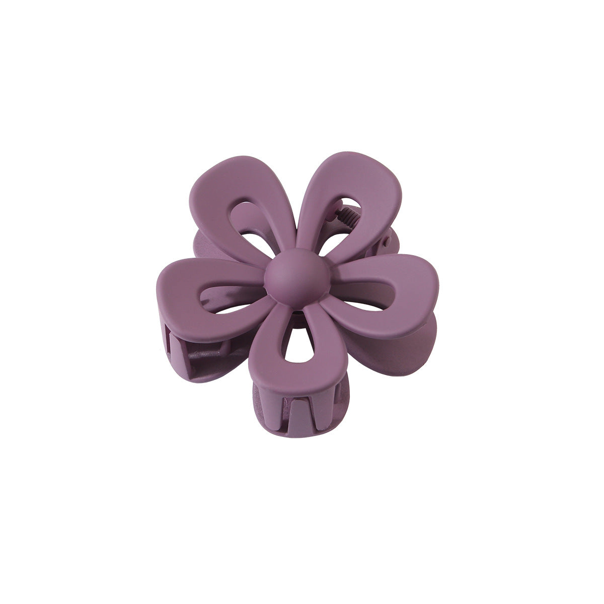 Fashion Flower Hair Clip ABS Grip Claw Clip for Women