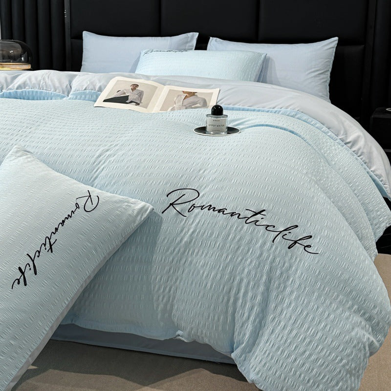 Minimalist Washed Cotton Bedding Set