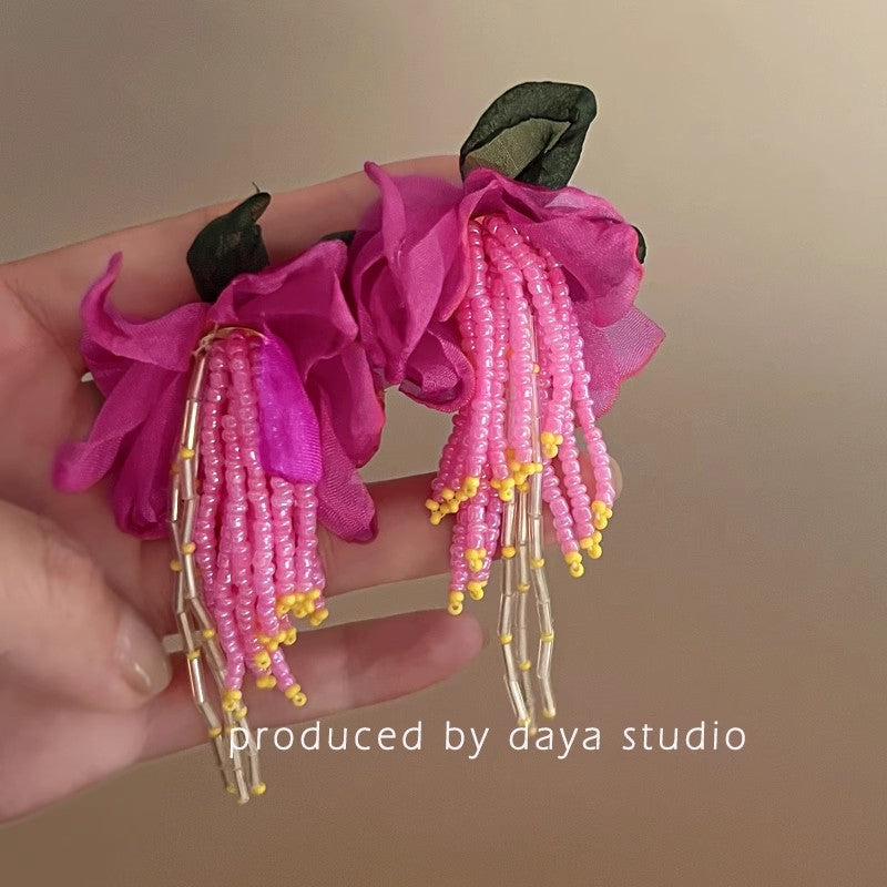 Lirio Charm Bow & Butterfly Earrings
