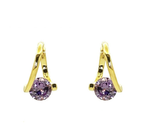 Arcadia Geo Zircon Earrings
