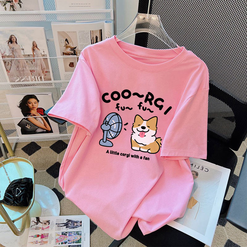 Loose-fit slimming T-shirt (Instagram style)