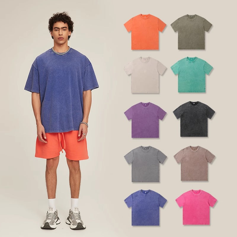 Essential Men's T-shirt in Various Colors and Sizes