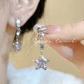 Pearl Ear Clips, Polished Versatile Elegance