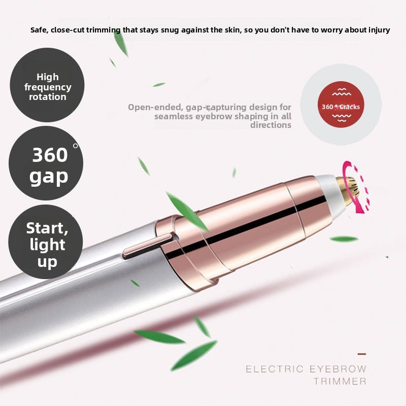 Electric eyebrow trimmer