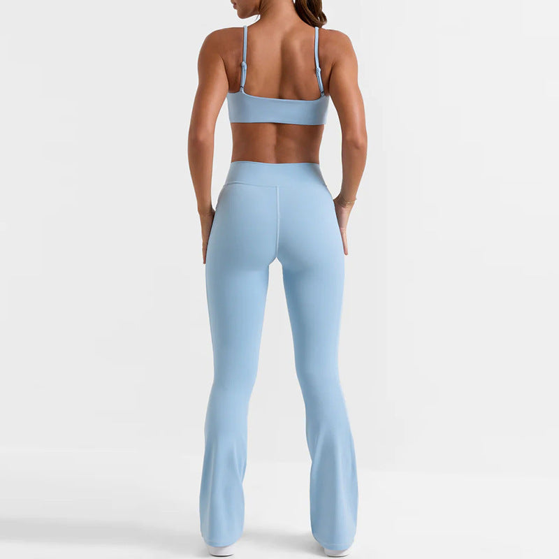 High-Waist Flared Sportswear Se