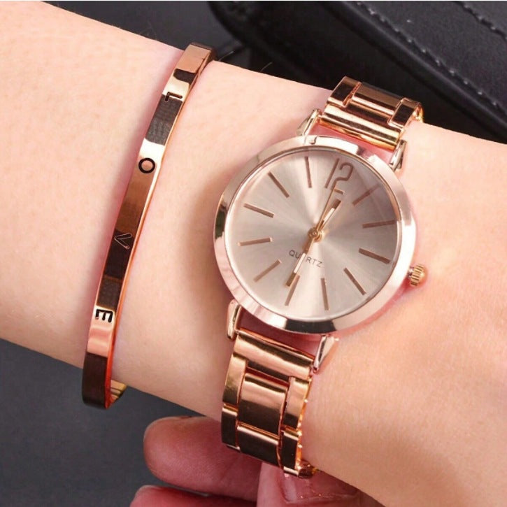 High-quality steel bracelet ladies' watch