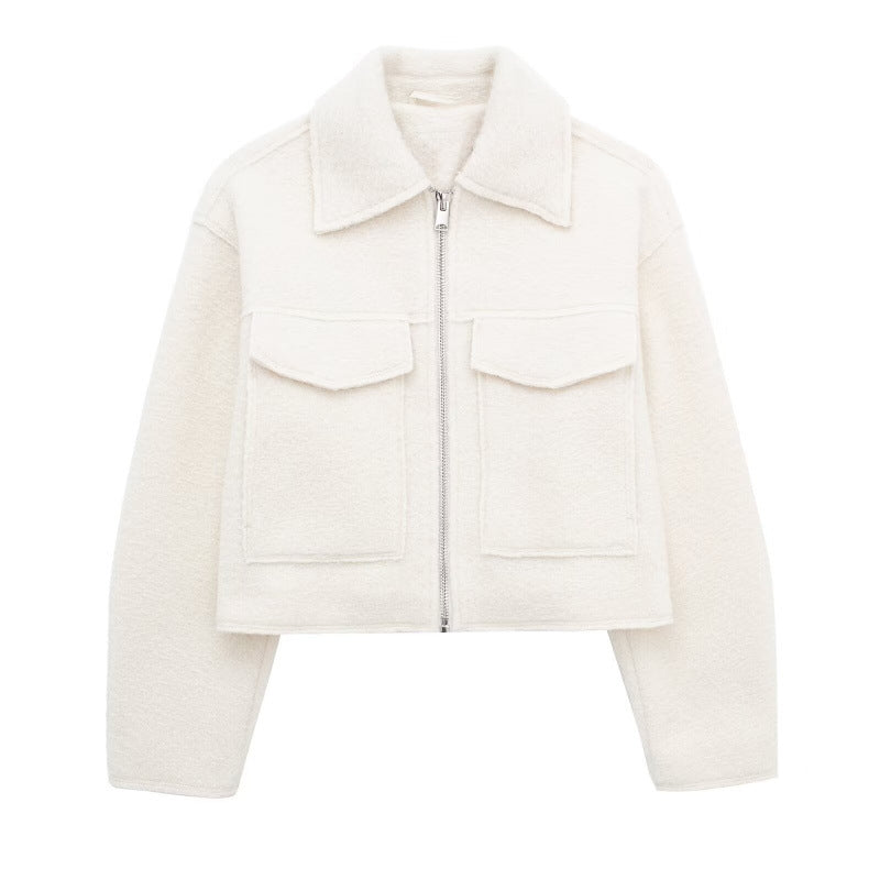 Short jacket coat