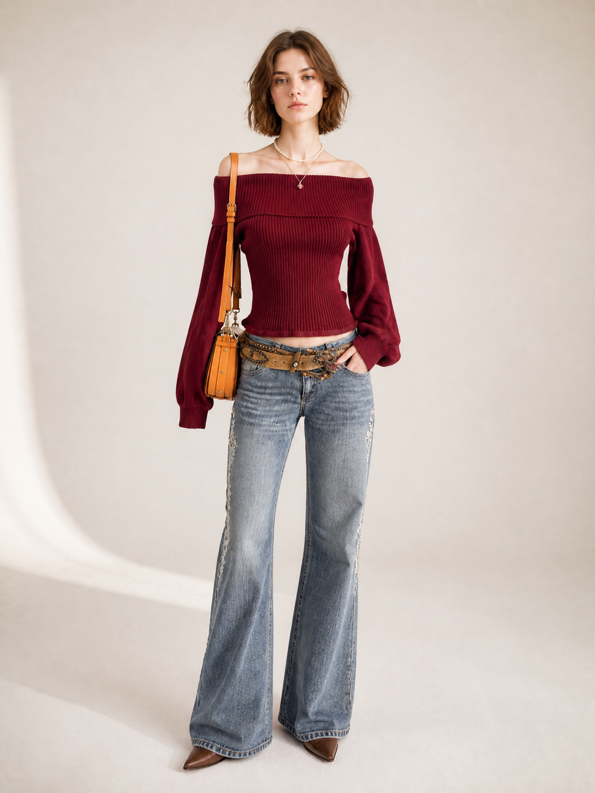 Sablea Off-Shoulder Sweater
