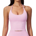 Halter Neck Sports Vest Backless Yoga Top