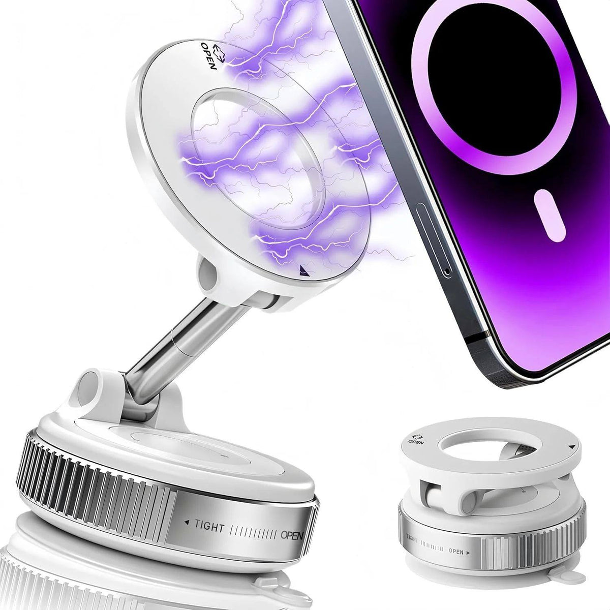 Magnetic mobile phone holder