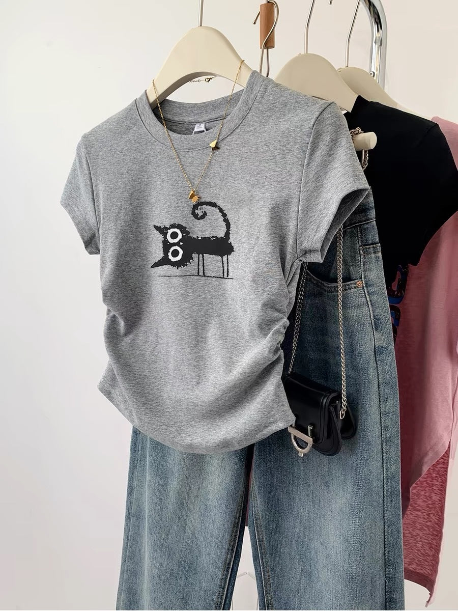 Small Slim-fit Slimming Spice Girls Short Top