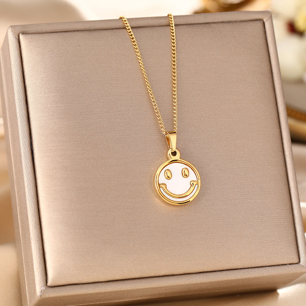 All-titanium steel necklace