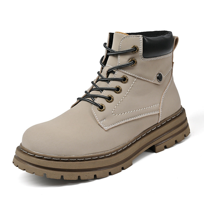 Genuine Leather Casual Boots for Men