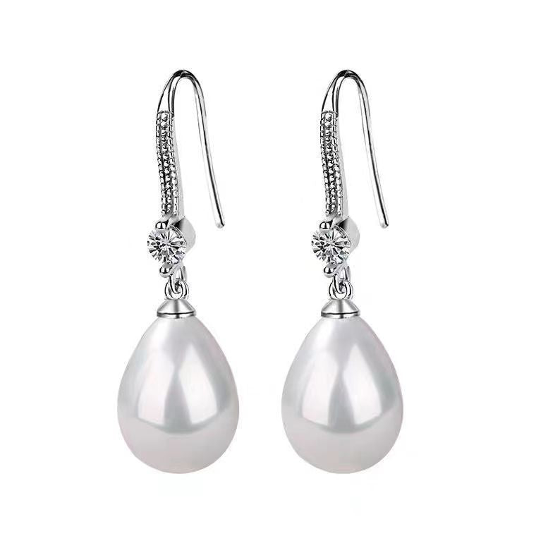 Elegant Pearl Drop Earrings for Women