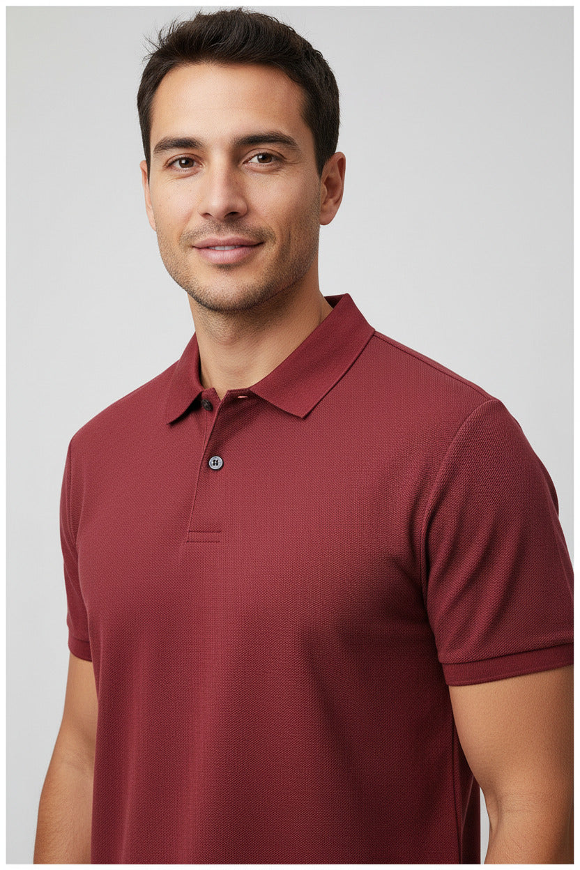 AeroFit Cotton Blend Polo Shirt