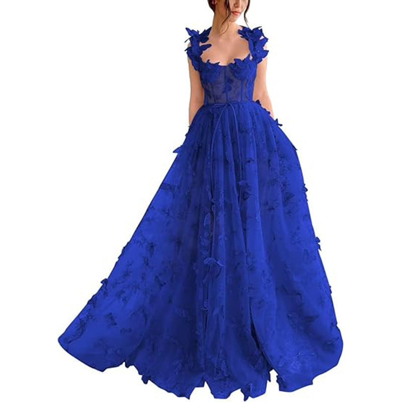 Serenity Lace Long Dress