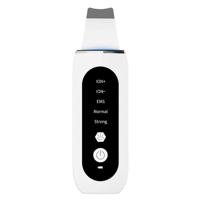 Ultrasonic facial cleansing device for pore cleaning