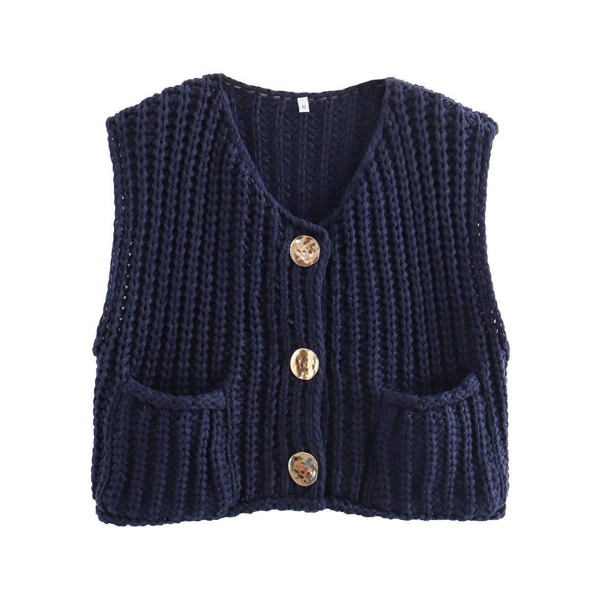 Knitted vest
