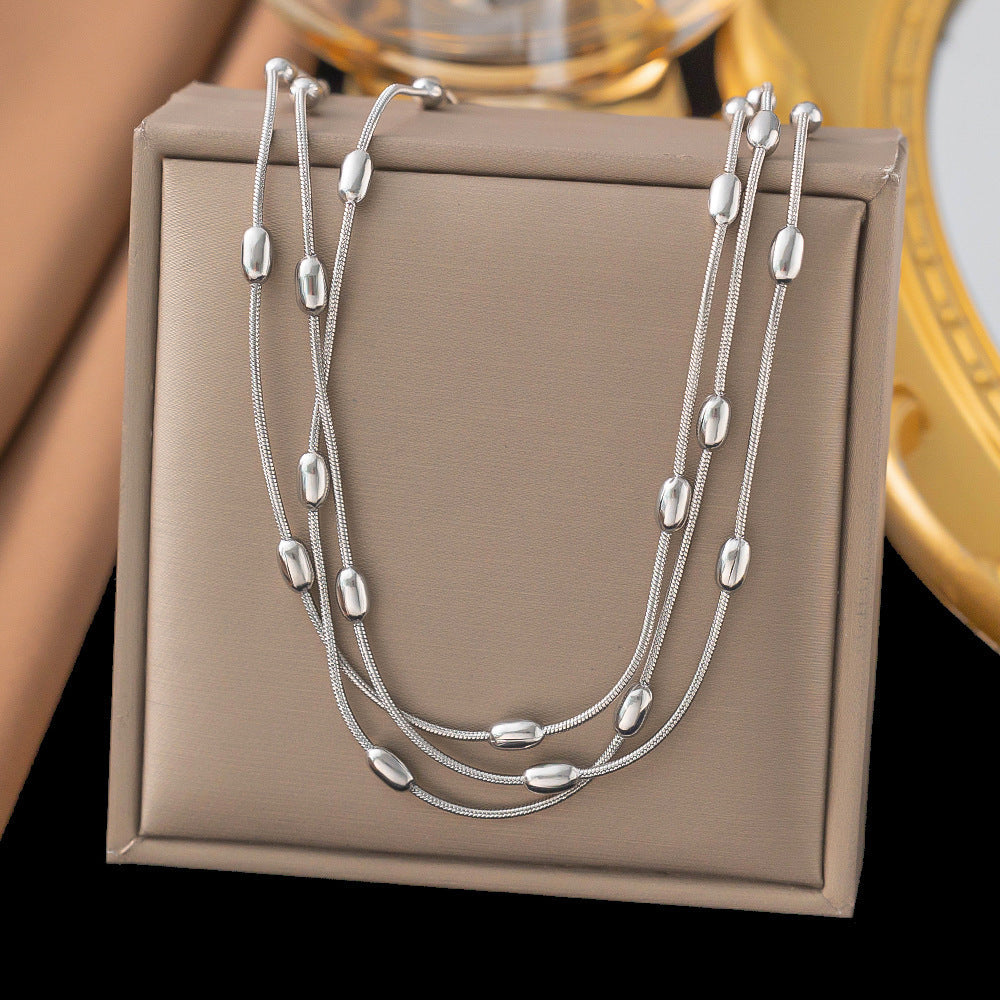 Titanium steel necklace