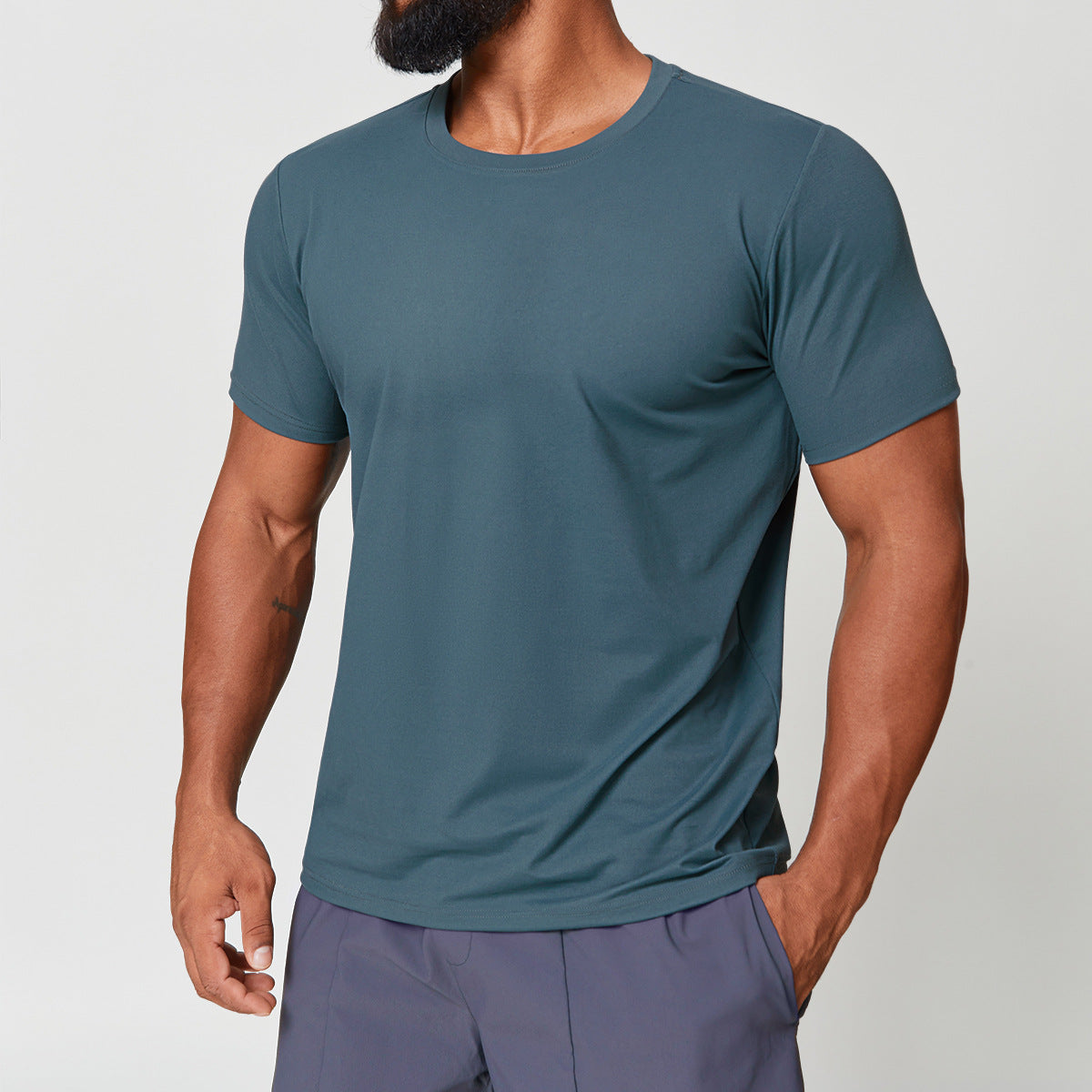 Mens Quick-Dry Sports T-Shirt – Lightweight, Breathable Comfort