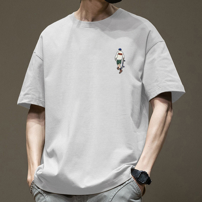 Skater's Cotton T-Shirt - Premium 200g Heavyweight Cotton