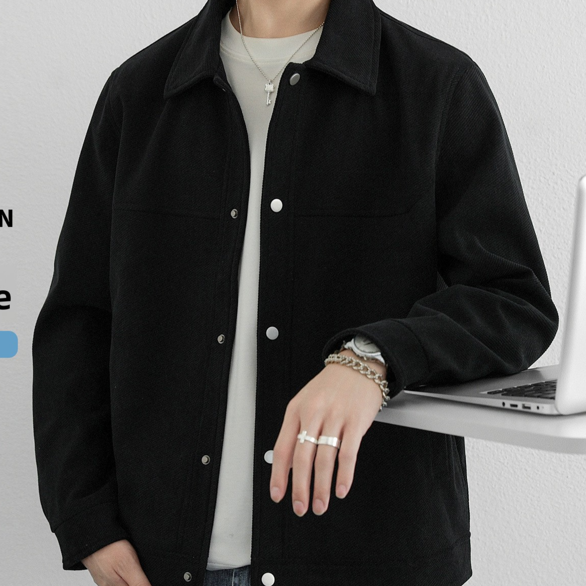 Vintage Style Mens Casual Jacket