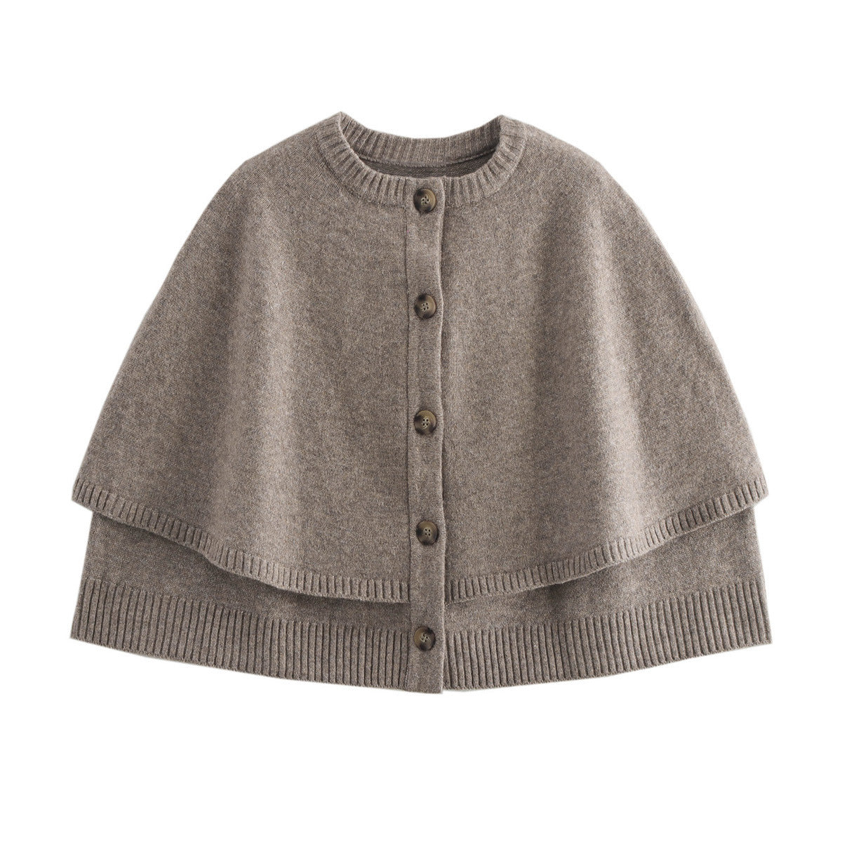 Women's knitted short sleeve cardigan