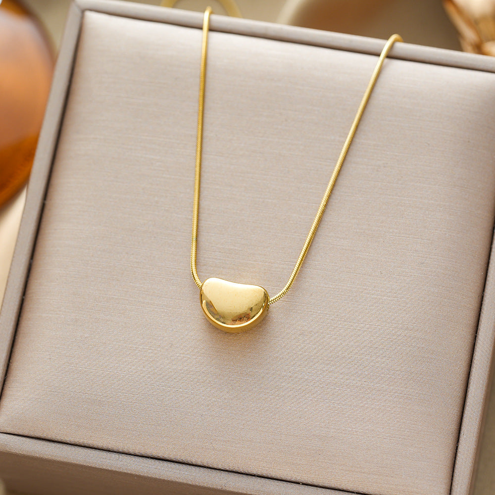 All-titanium steel necklace