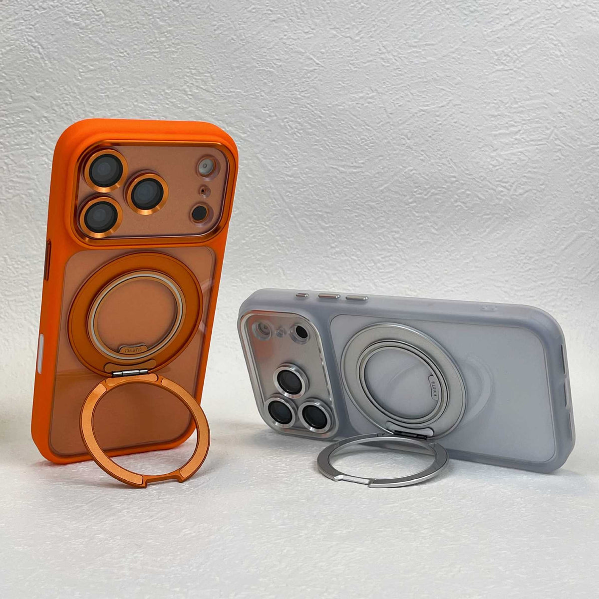 360 rotating bracket magnetic phone case
