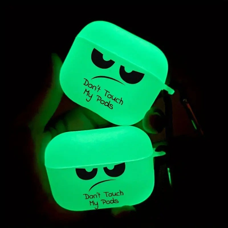 Light-emitting earphone case