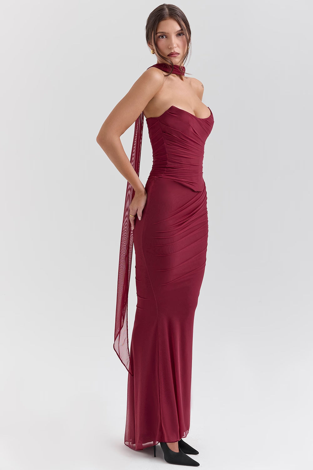 VerveCurve Tube Top and Pencil Skirt Set