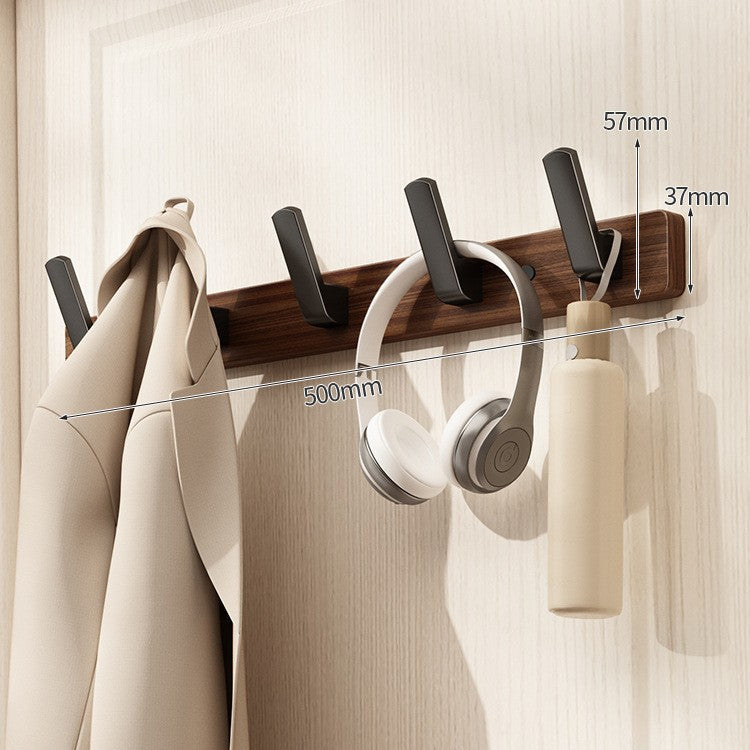 Rotating suction cup walnut hook