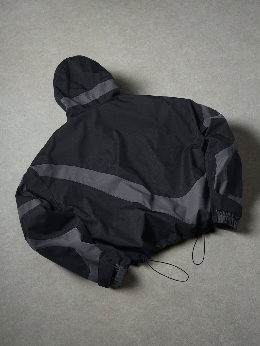 Mens Hooded Sporty Zipper Jacket