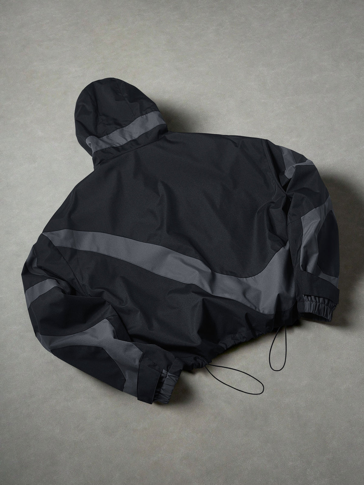 Mens Hooded Sporty Zipper Jacket