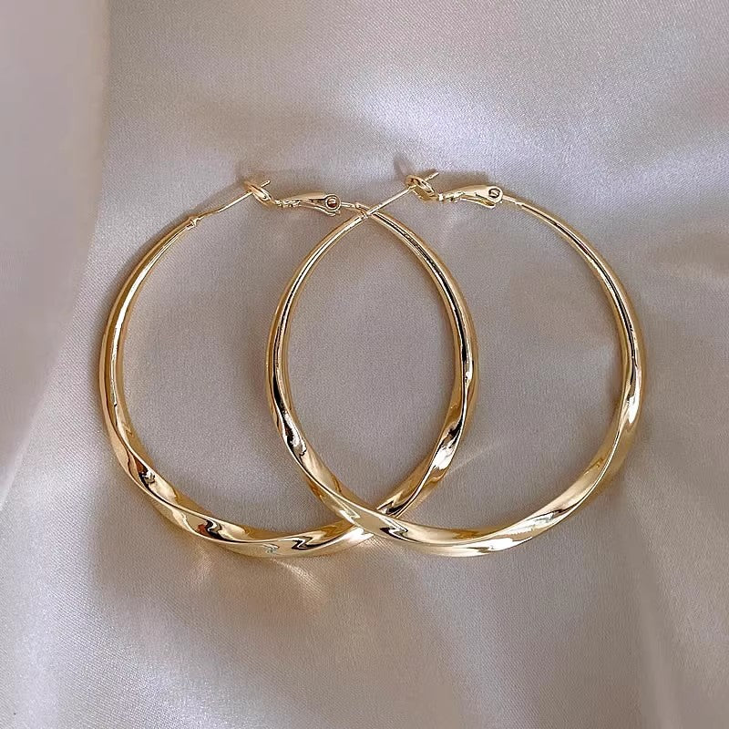 Pearl Geometric Earrings