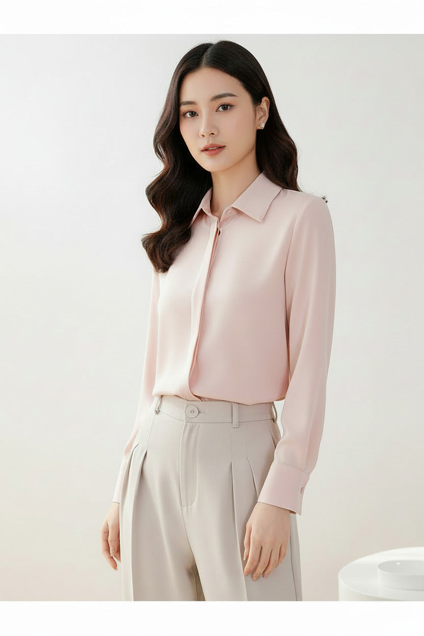 satin shirt