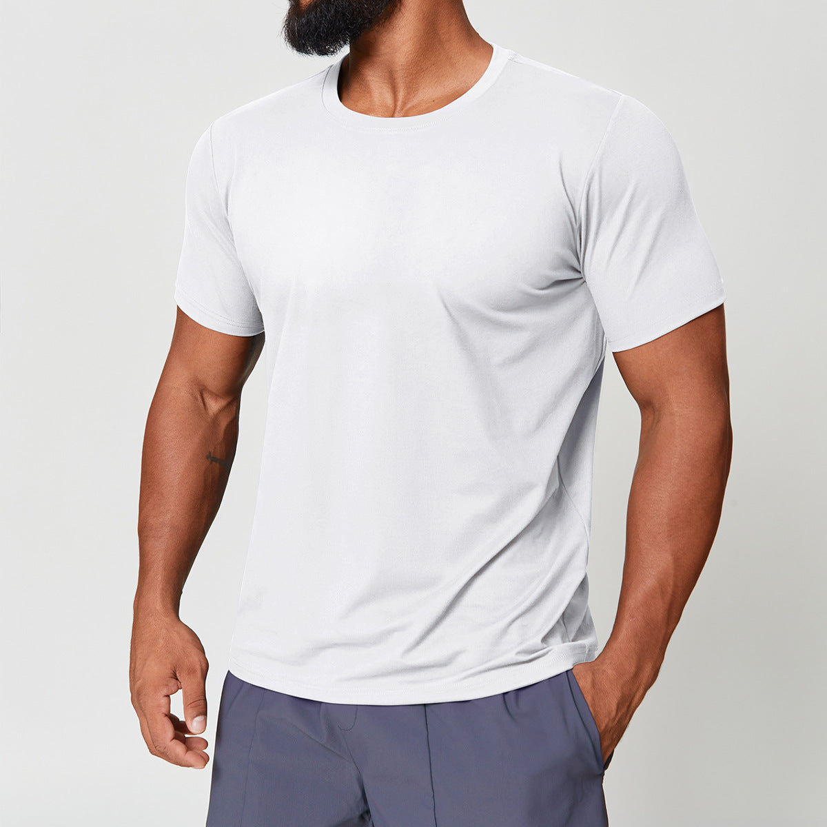 Mens Quick-Dry Sports T-Shirt – Lightweight, Breathable Comfort