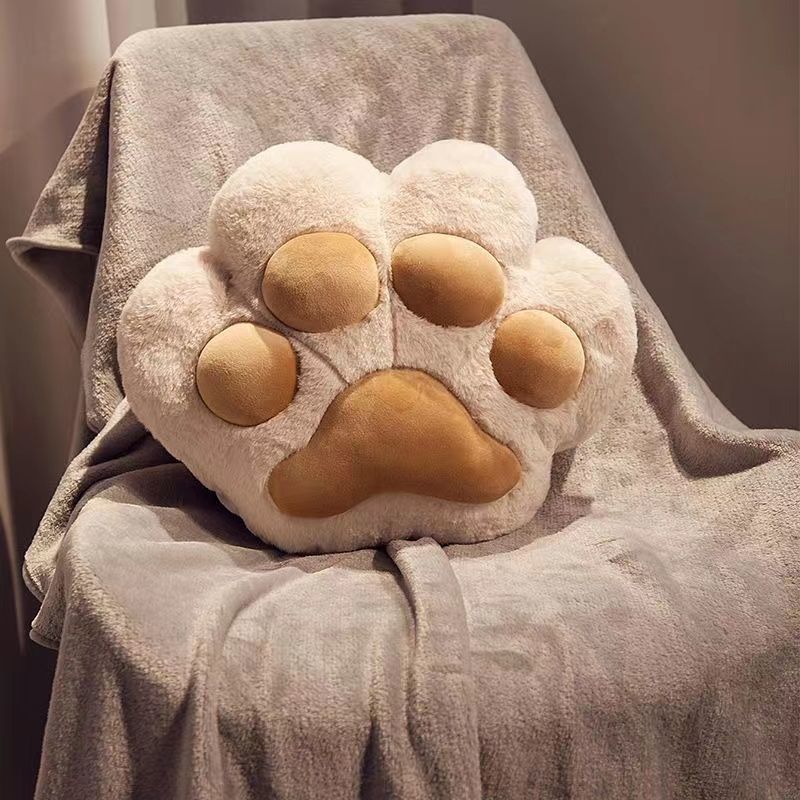 Cat Paw Pillow Blanket Hand Warmer