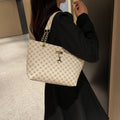 Retro Chain Tote Bag with Adjustable Strap