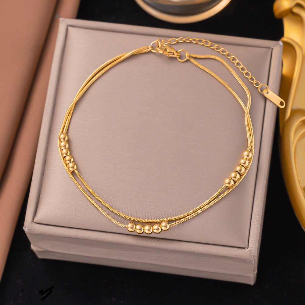 Titanium steel bracelet/Anklets