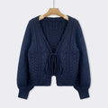 Womens Knitted Cardigan Sweater