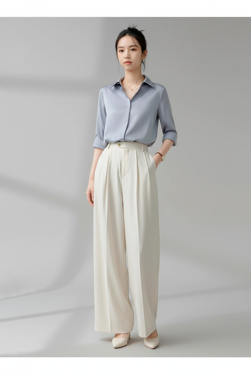 satin shirt