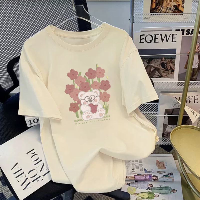 Loose-fit slimming T-shirt (Instagram style)