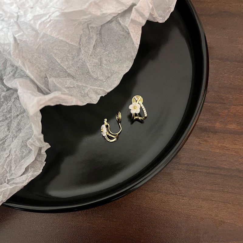 Aurielle Clip-On Pearl Earrings