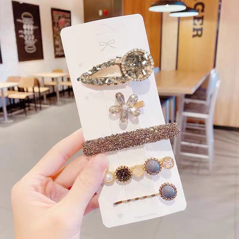 Starfish eight-piece hairpin
