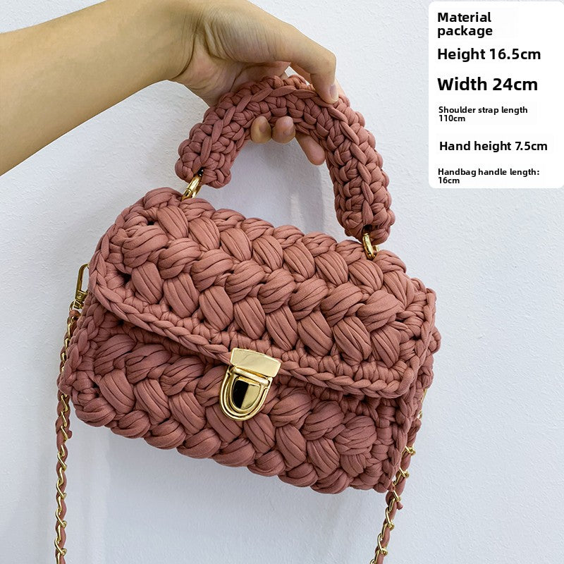 Handwoven DIY Crochet Bag Kit