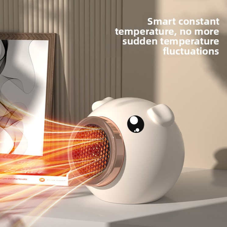Mini Desktop Heater Piglet Design