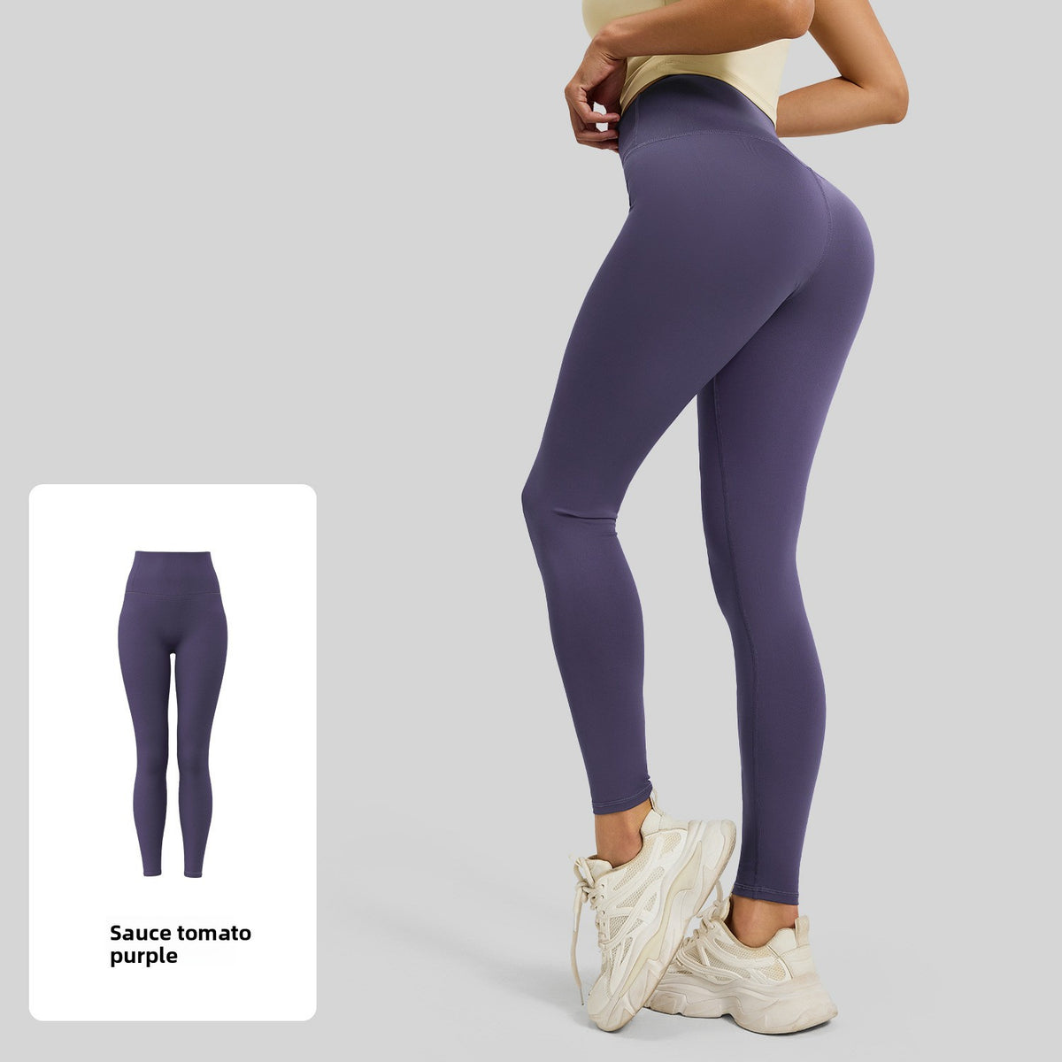 Seamless High Waist Yoga Pants for Peach Butt