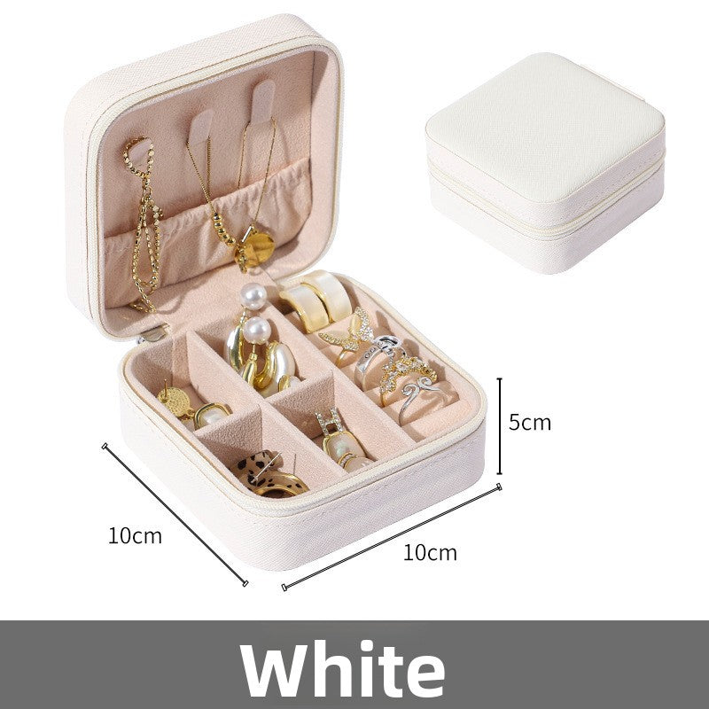AuraBox Leather Jewelry Case