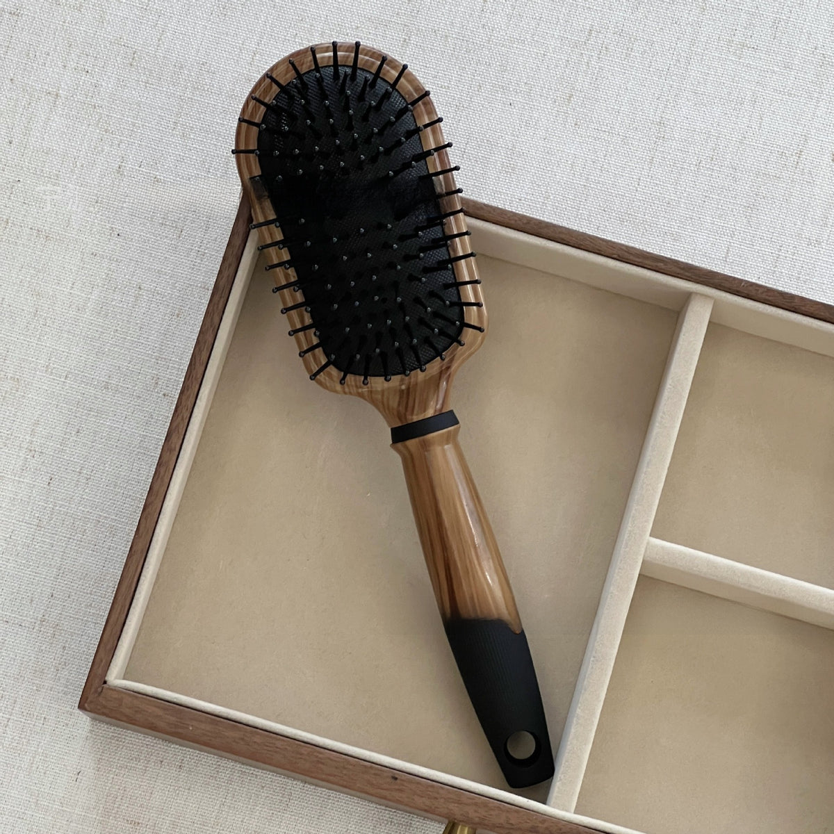 Wood Grain Air Cushion Hair Styling Brush